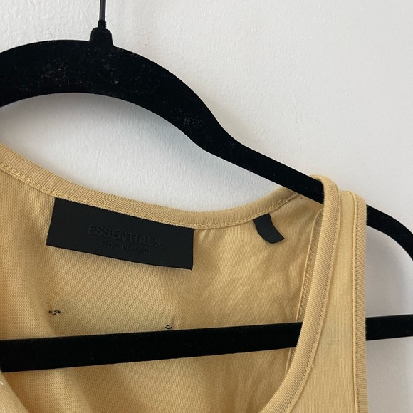 Essentials Yellow Tank top - Picture 3 of 5